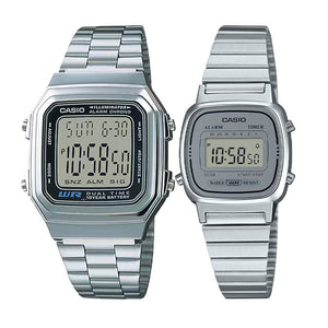 Pack Casio Enamorados – Match Vintage Plateado