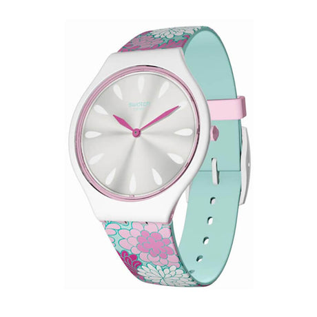 Reloj Swatch Análogo Mujer SVOZ100