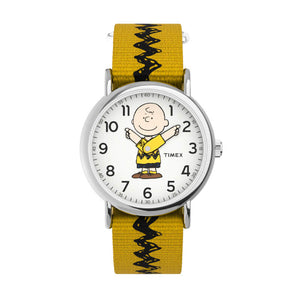 Reloj Análogo Timex  Charlie Brown Hombre TW2R41100