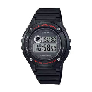 Reloj Digital Casio Unisex W-216H-1AV