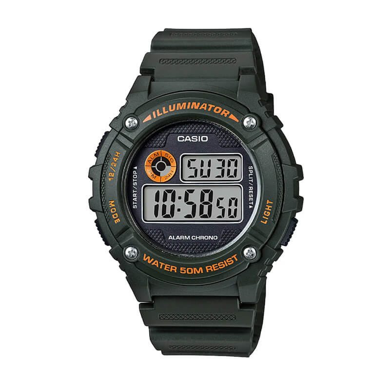 Reloj Análogo Digital Casio Hombre W-216H-3BVDF