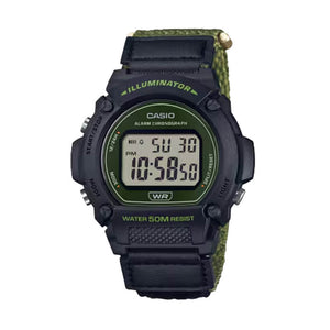 Reloj Digital Casio Hombre W-219HB-3A