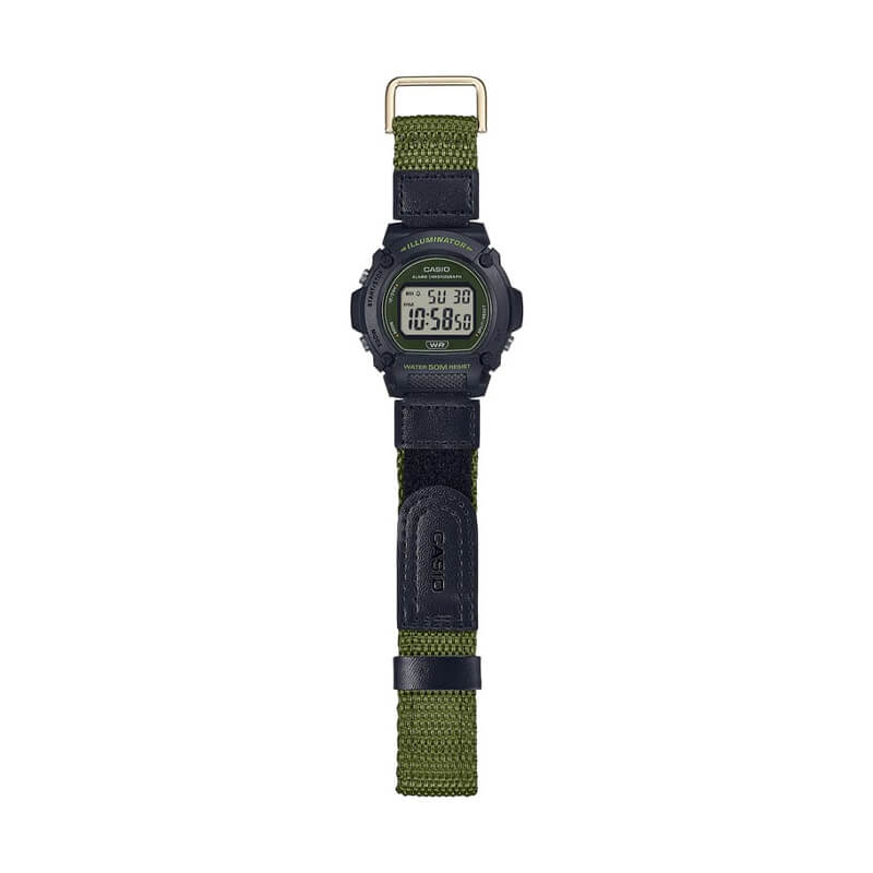 Reloj Digital Casio Hombre W-219HB-3A