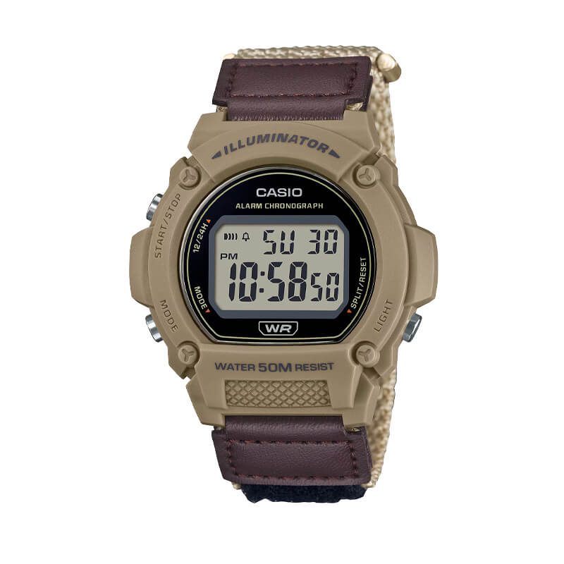 Reloj Digital Casio Hombre W-219HB-5AVDF