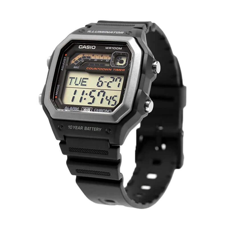 Reloj Digital Casio Hombre WS-1600H-1AV