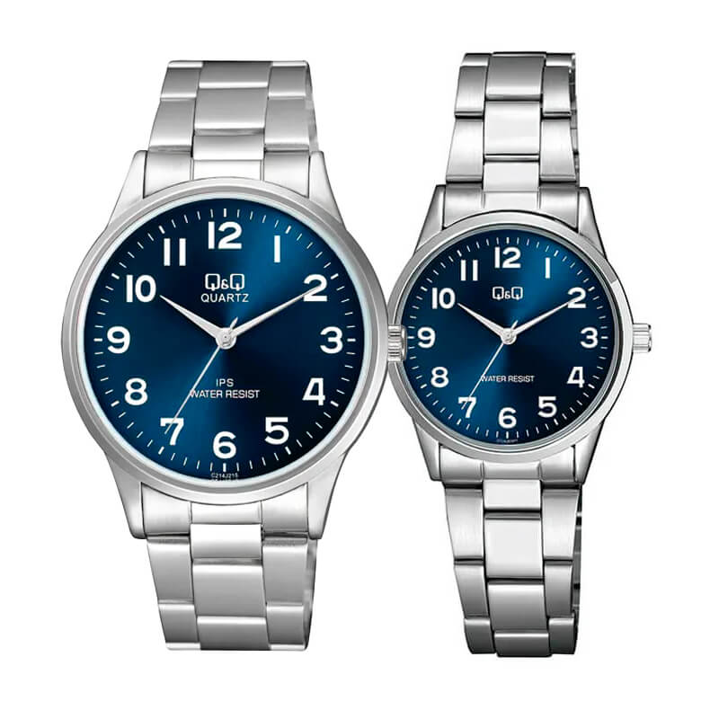 Pack Q&Q Tiempo en Pareja – Plateado & Azul