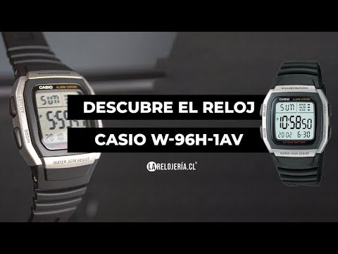 Reloj Casio Digital Hombre W-96H-2AV