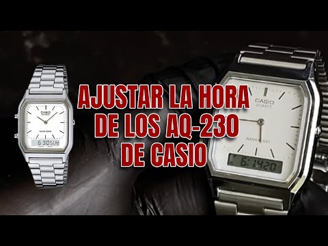 Reloj Casio Vintage AQ-230GA-9BVT Dorado