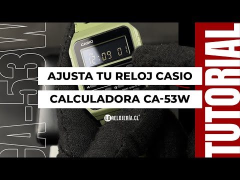 Reloj Casio CA-53W-1Z Negro