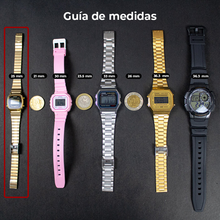 Reloj Casio Digital Mujer LA-670WA-2 — La Relojería.cl