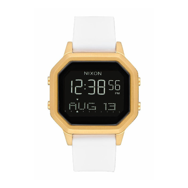 Nixon Orologio Digitale Donna, Modello A12721431-00, Cinturino In Acciaio Inossidabile, Quadrante Analogico-Digitale, Elegante E Sportivo