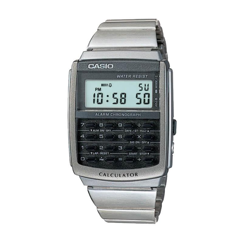 Reloj Calculadora Casio Vintage CA-500WE-1ADF Digital Acero Plateado Unisex CA-500WE-1ADF VINTAGE