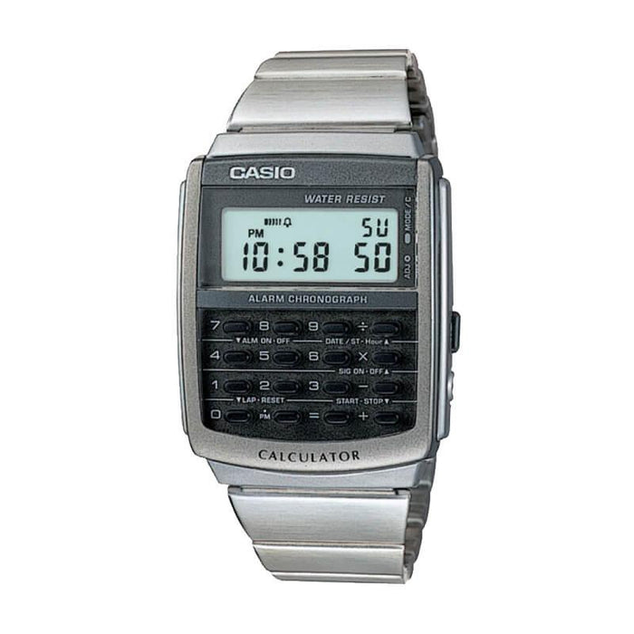 Reloj Casio Calculadora Unisex CA-506-1 — La Relojería.cl