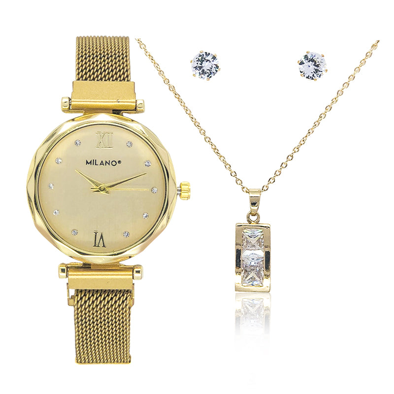 Set Reloj Más Joyas Milano 11004-D1