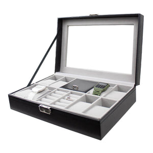 Organizador de 8 Relojes y Joyas 13320