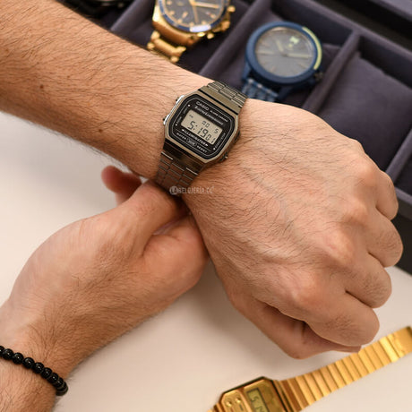 Reloj Casio Digital Unisex A-168WGG-1A