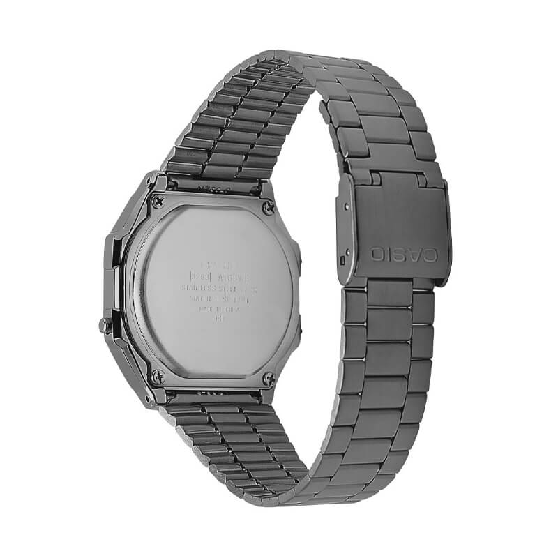 Reloj Casio Digital Hombre A-168WGG-1B – La Relojería.cl
