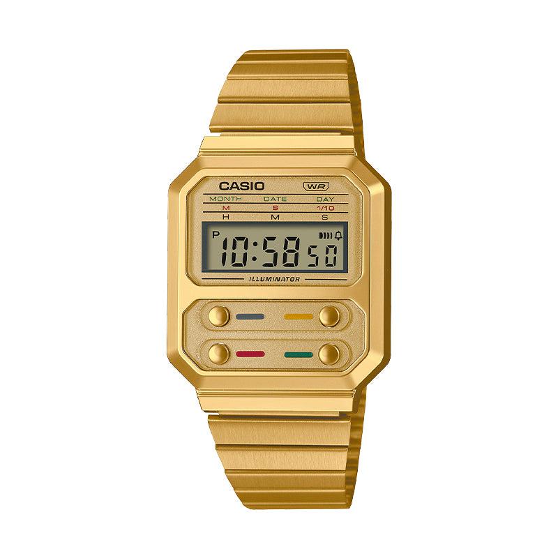 Reloj Casio Digital Unisex A100WEG-9A