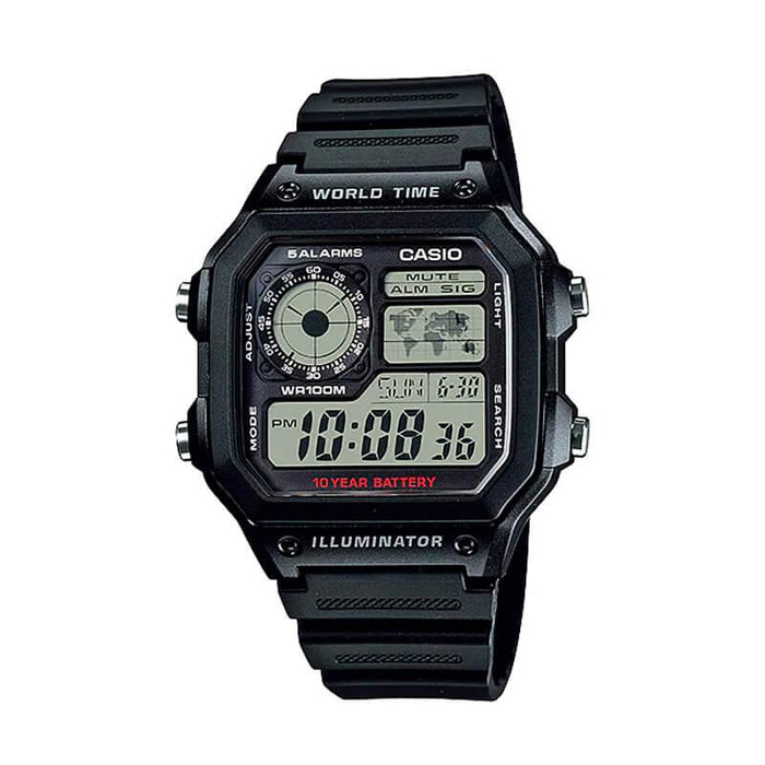 Reloj Casio Digital Hombre AE-1200WH-1AV