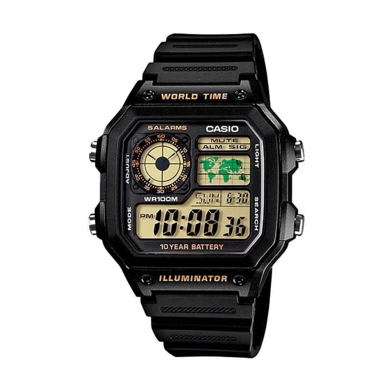 RELOJ CASIO UNISEX AE-1200WH-1BV