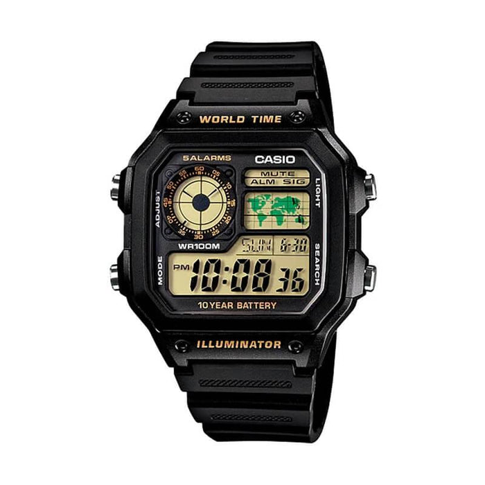 Reloj Casio Digital Hombre AE-1200WH-1BV