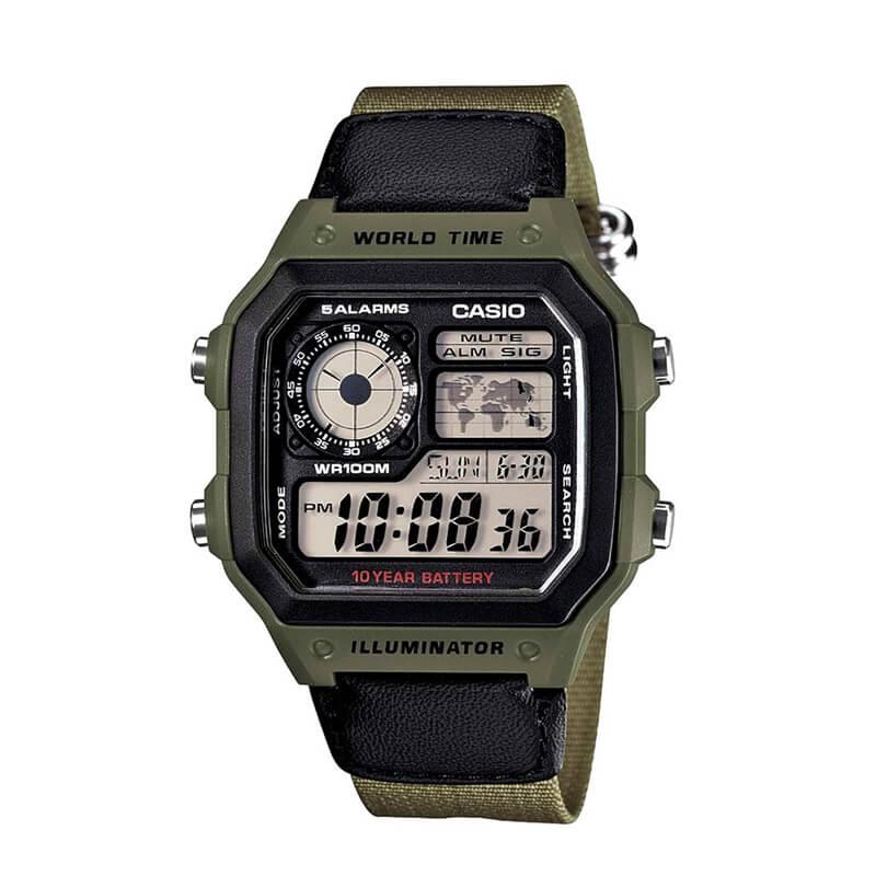 RELOJ CASIO UNISEX AE-1200WHB-3BV