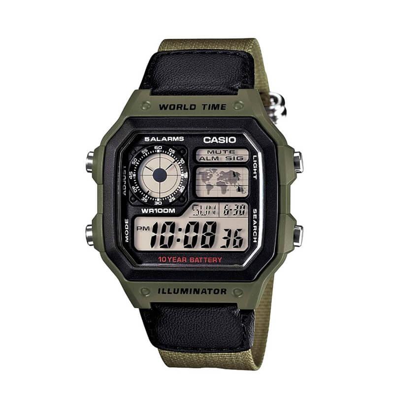 Reloj Casio Digital Hombre AE-1200WHB-3BV