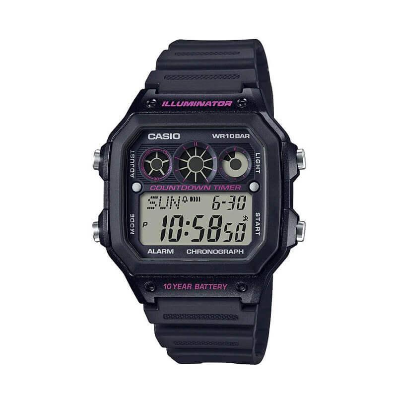 RELOJ CASIO UNISEX AE-1300WH-1A2V