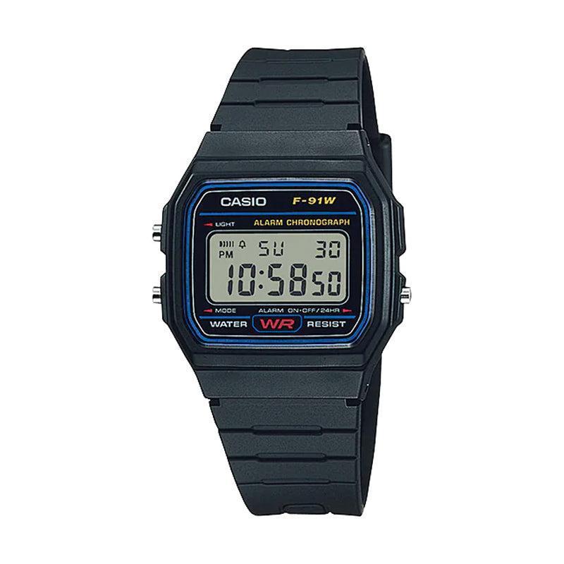 Reloj Casio Digital Unisex F-91W-1D