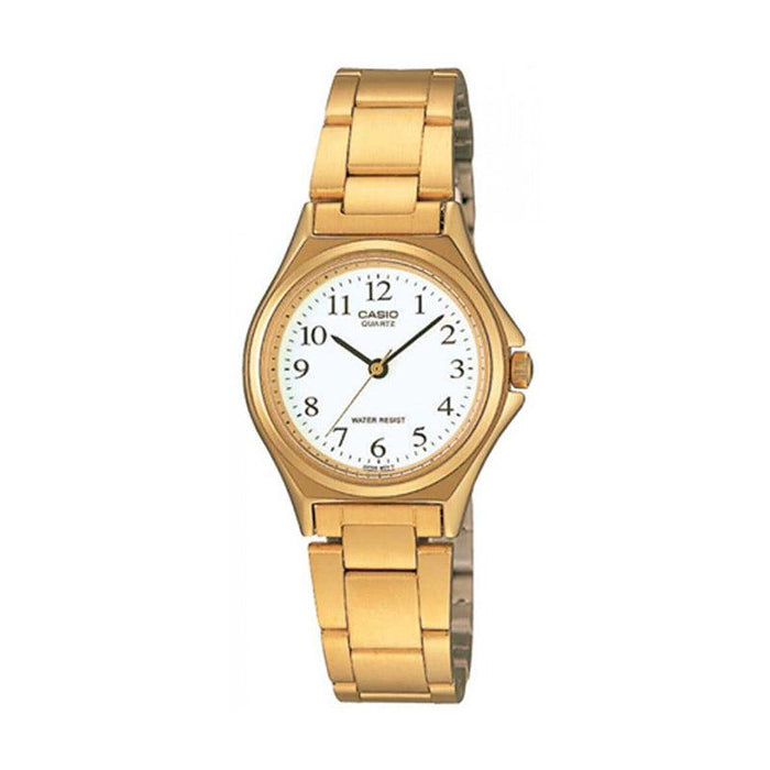 Reloj Casio Clásico Mujer Acero Dorado LTP-V005G-1B
