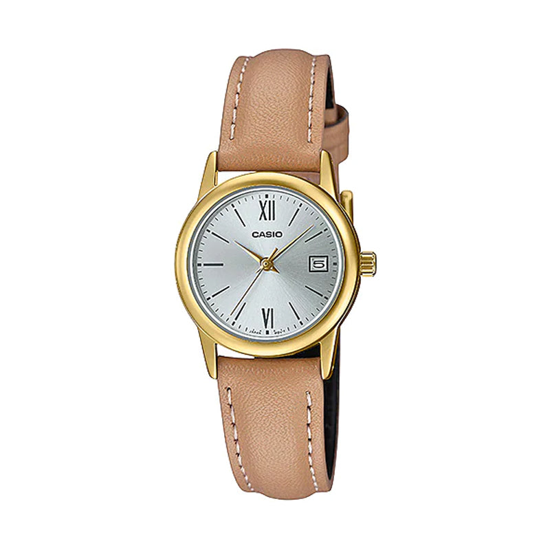 Reloj Casio Análogo Mujer LTP-V002GL-7B3