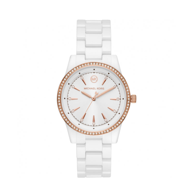 reloj mk mujer blanco
