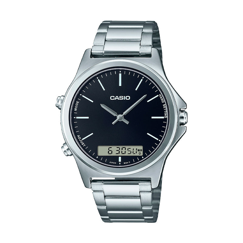Reloj Casio Digital-Análogo Hombre MTP-VC01D-1E – La Relojería.cl