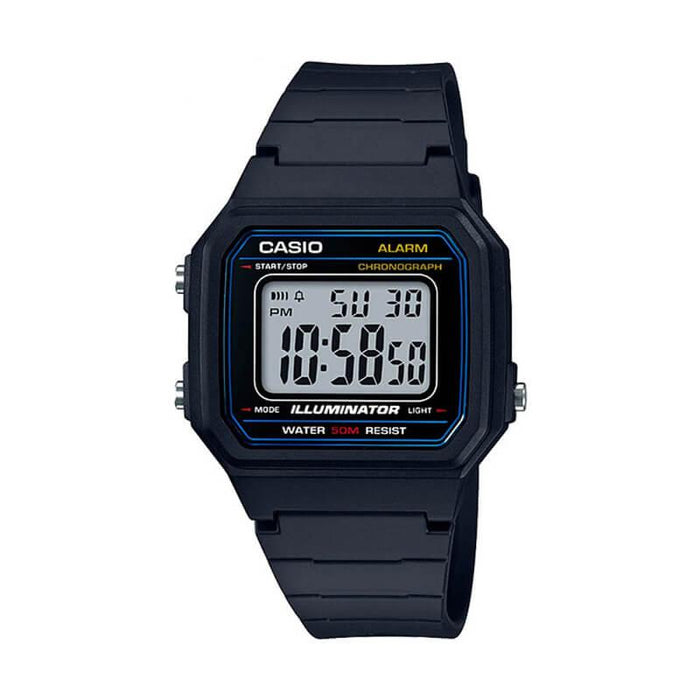 Reloj Casio Digital Unisex W-217H-1AV