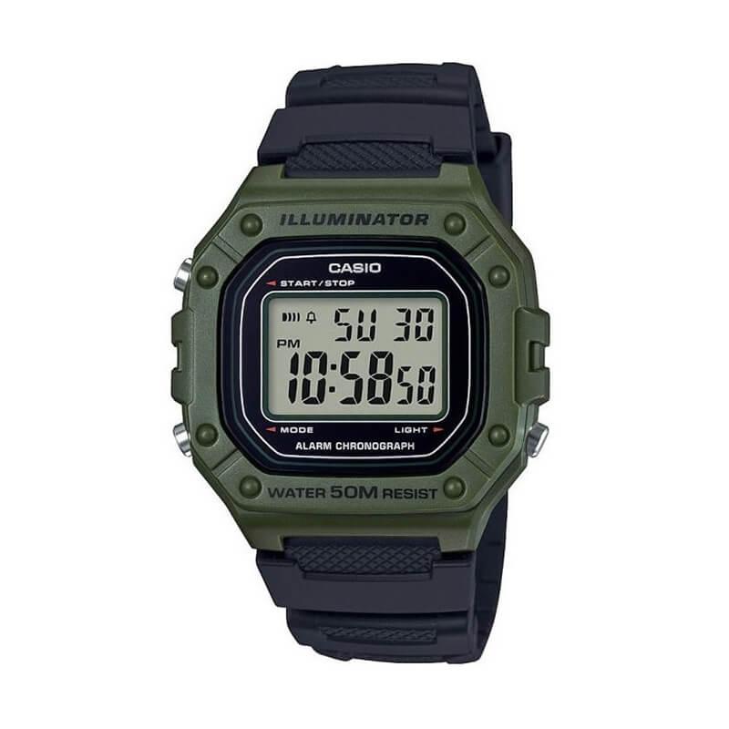 Reloj Casio Digital Hombre W-218H-3AV