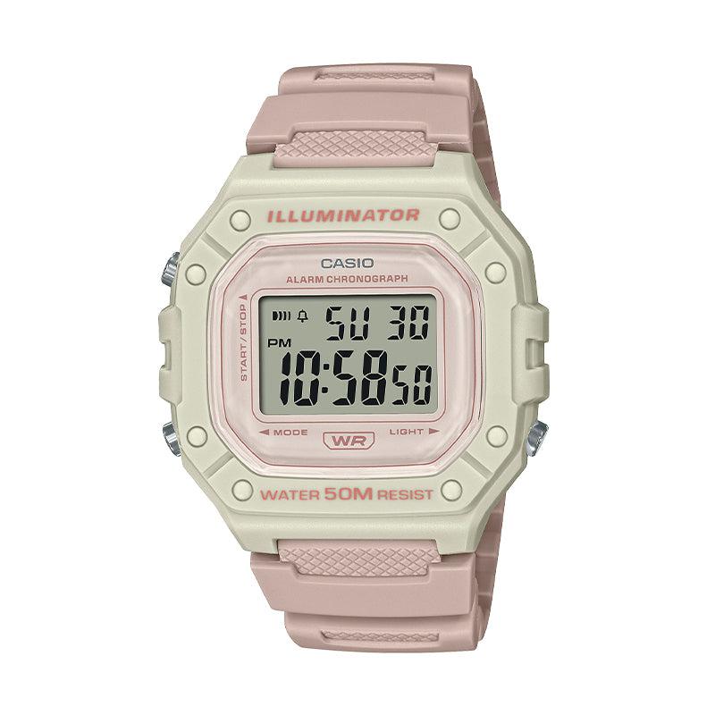 Reloj Casio Análogo Mujer W-218HC-4A2V