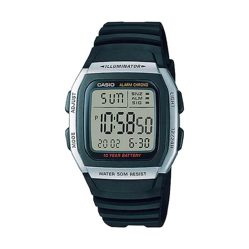 Reloj Casio Digital Hombre W-96H-1AV – La Relojería.cl