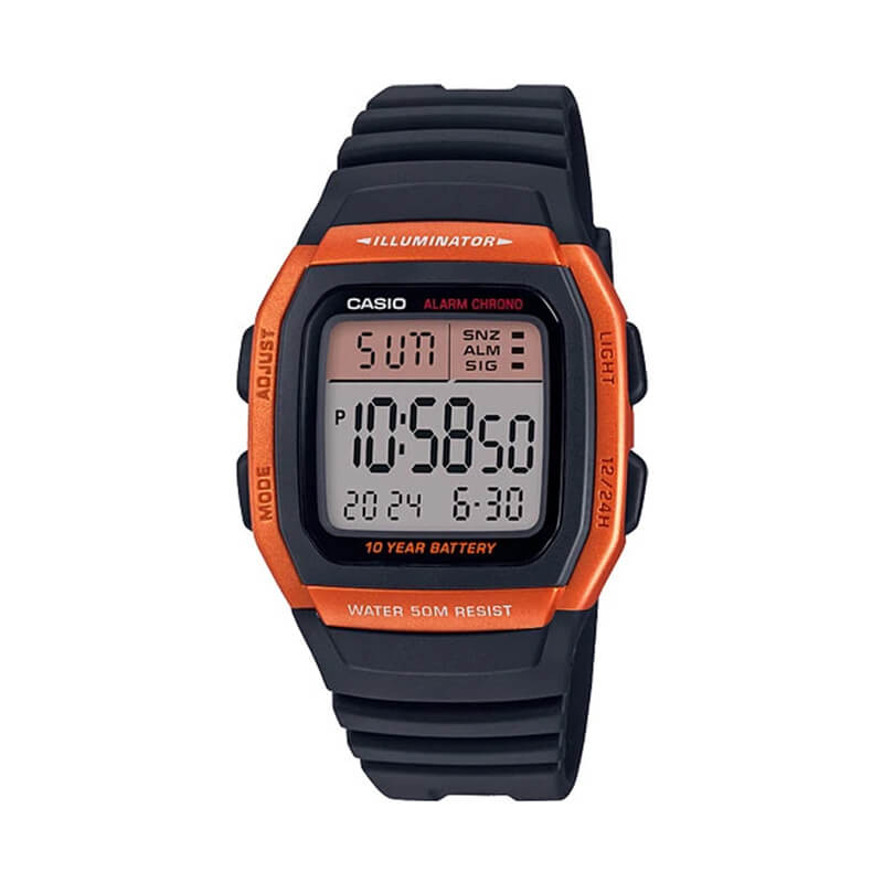 Reloj Casio Digital Hombre W-96H-1AV